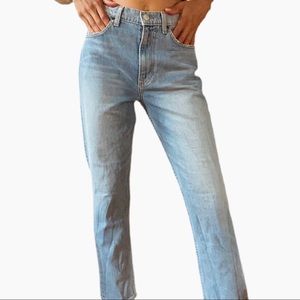 Reformation Julia high crop jeans